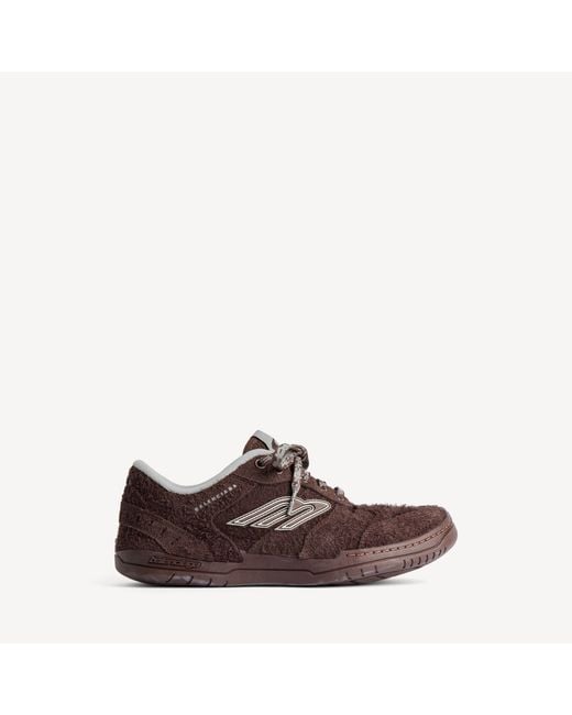 Balenciaga Brown Hamptons Suede Sneaker for men