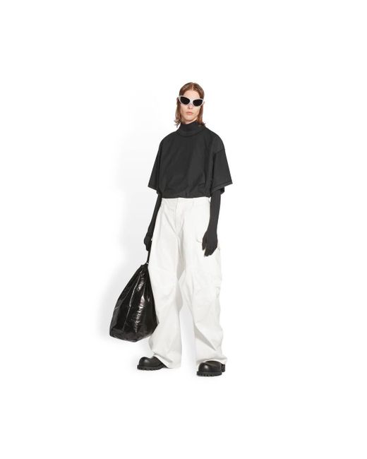 balenciaga white pants