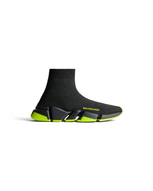 Sneaker speed 2.0 in maglia riciclata di Balenciaga in Green da Uomo