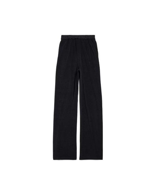 Balenciaga Black Lace Pyjama Pants