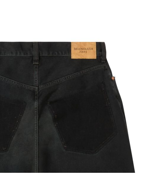 Balenciaga Patched Pockets baggy Jeans in Black | Lyst Balenciaga Patched Pockets baggy Jeans in Black | Lyst