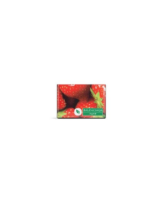 Balenciaga Red Antwerp Mini Wallet for men