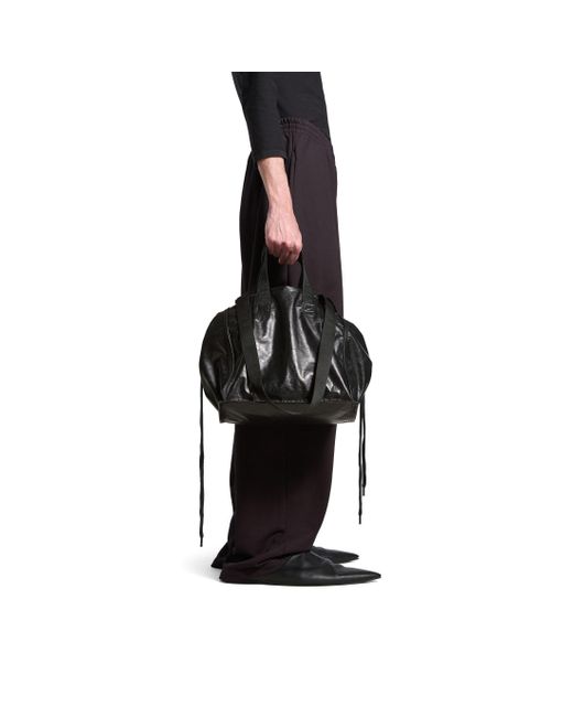 Balenciaga Black Cargo Medium Tote Bag for men
