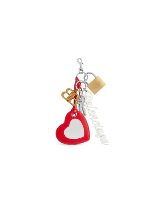 Balenciaga Red Paloma Charm/Keychain