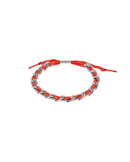 Girocollo Malibu Gourmette di Balenciaga in Red