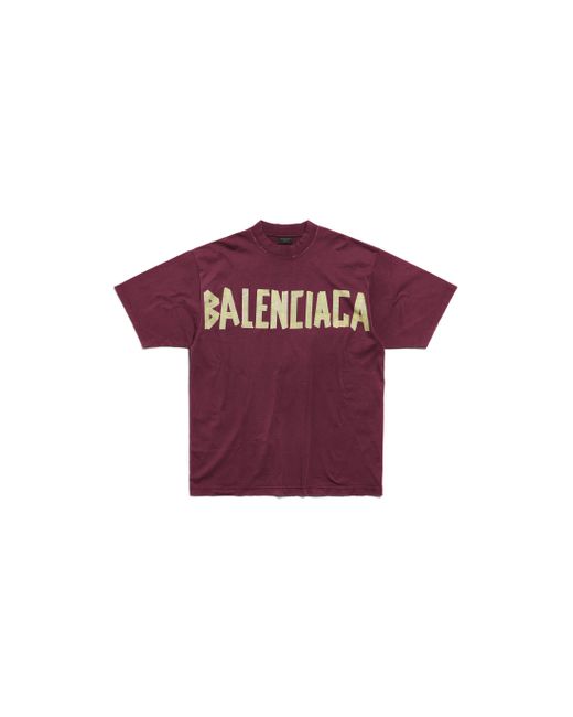 Balenciaga Purple Tape type t-shirt medium fit
