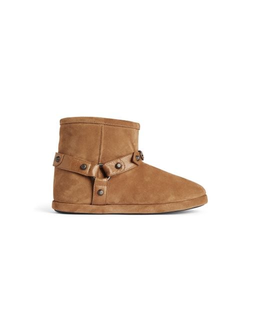 Balenciaga Brown Alaska Soft Bootie