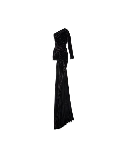 Balenciaga Black Asymmetric Dress