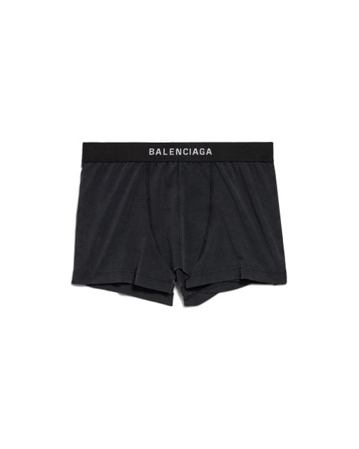 スカート BALENCIAGA CUT OFF BOXER STYLE SKIRT Women's Cut Off Brief Skirt in Black Faded | Balenciaga GB