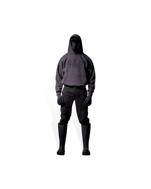 Balenciaga Yeezy Gap Engineered By Dove Shrunken Hoodie in Balenciaga Yeezy Gap Engineered By Dove Shrunken Hoodie in