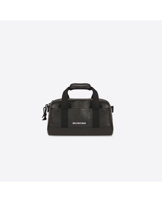 Balenciaga Black Explorer Small Duffle Bag for men