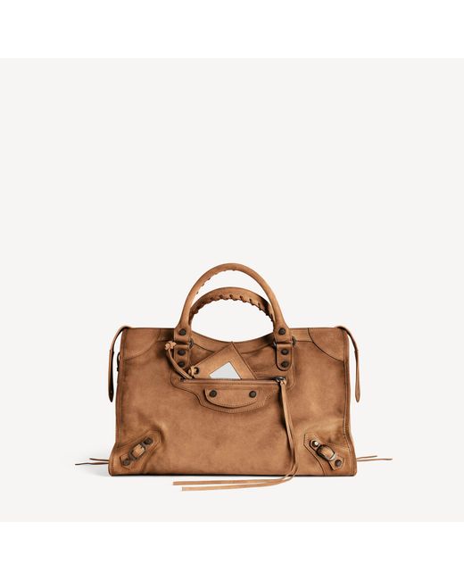 Balenciaga Brown Le City Bag Medium