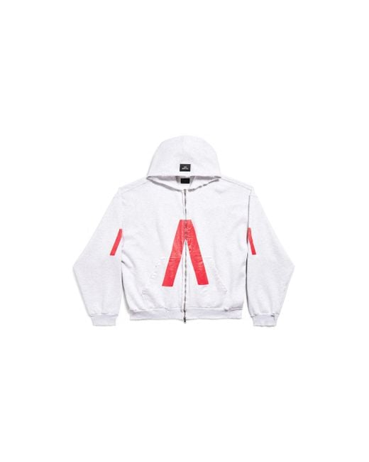Balenciaga Music Archive Series Connected Zip-up Hoodie