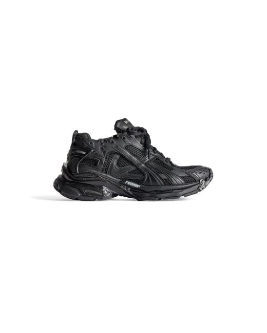 Sneaker runner di Balenciaga in Black da Uomo