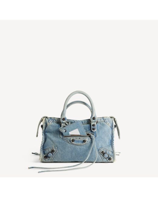 Balenciaga Blue Le City Bag Small