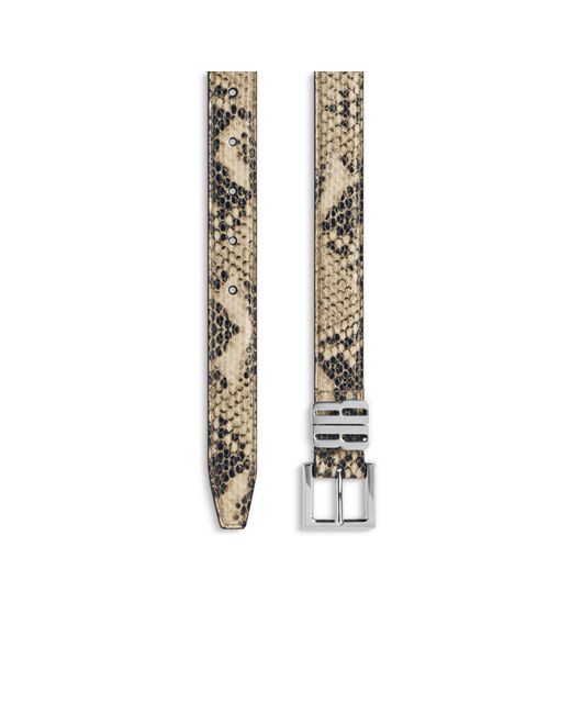 Cinturón Bb Editor Balenciaga de color Metallic