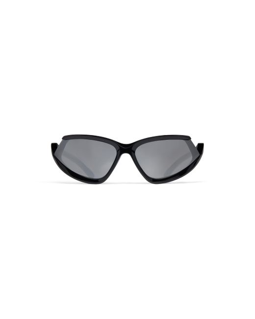Balenciaga Side xpander cat sonnenbrille in Black für Herren