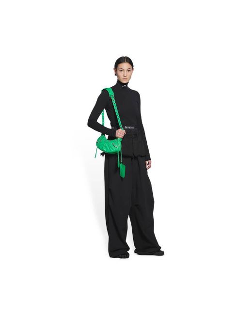 Le Cagole Xs Shoulder Bag in Green 