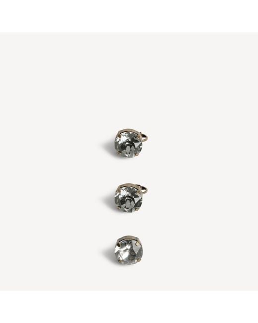 Balenciaga Metallic Gala Earrings Set