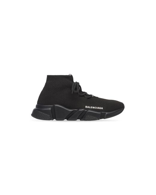 Balenciaga Black Speed lace-up sneaker