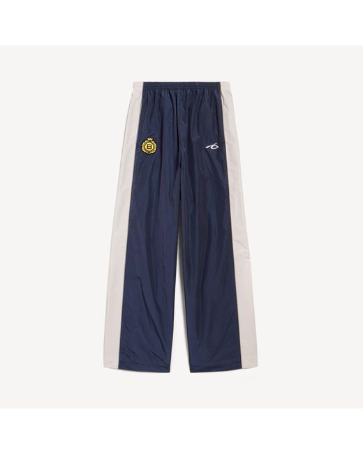 Balenciaga Blue Soccer Tracksuit Pants for men