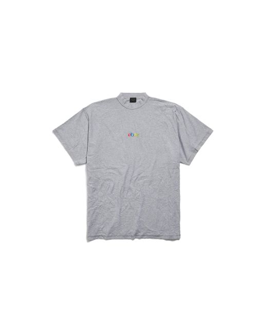 Balenciaga Gray Ebay Inside-out T-shirt Oversized
