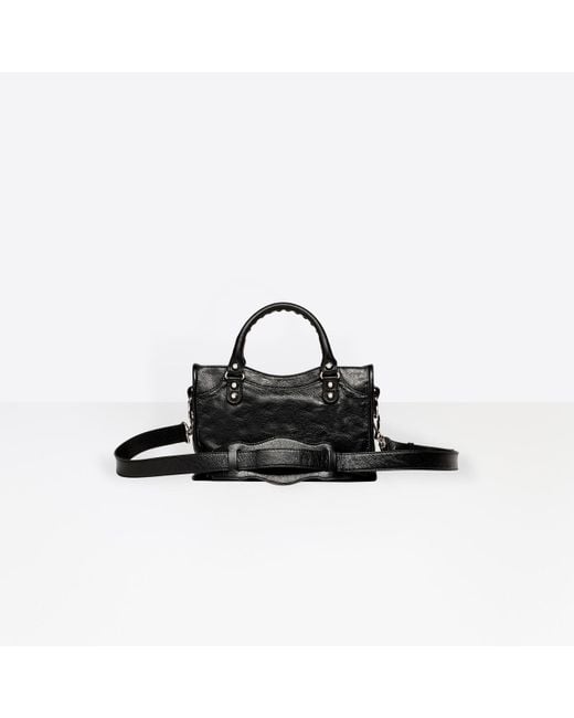 Balenciaga city bag black silver hardware Outlet