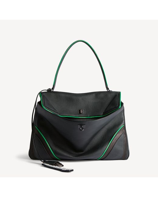 Balenciaga Black Rodeo Biker Handbag Large for men