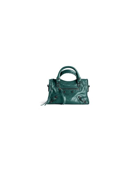 Balenciaga Green Le City Tasche Mini