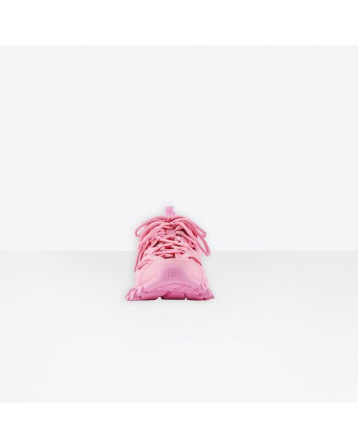 balenciaga pink track sneakers