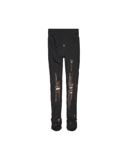 Balenciaga Black Destroyed Tights