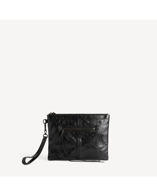 Balenciaga Black Le City Pouch for men