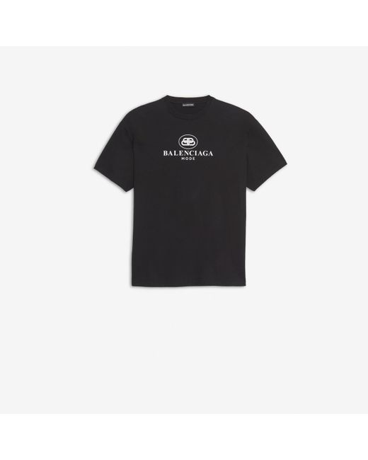 Camiseta BB Mode de corte regular Balenciaga de hombre de color Black