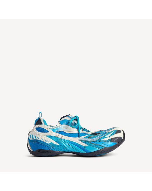 Balenciaga Blue Soleless Trainers for men