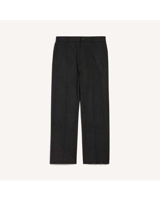 Balenciaga Black Too Far Tailored Pants for men