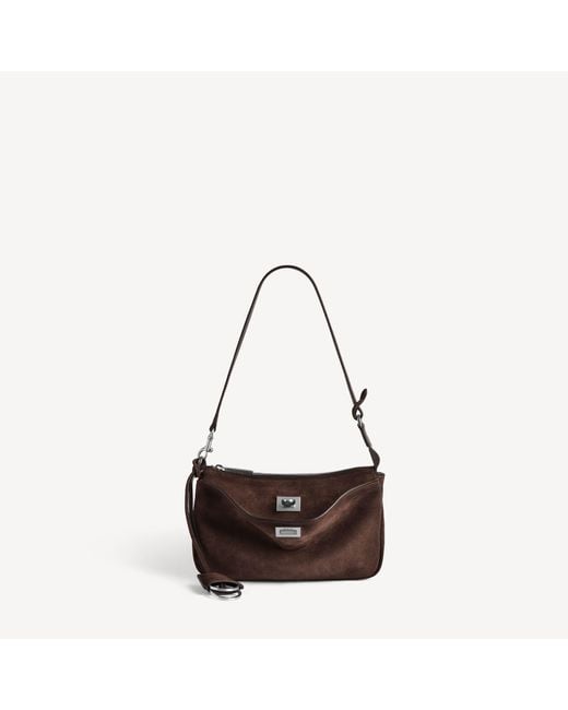 Balenciaga White Rodeo Sling Pochette