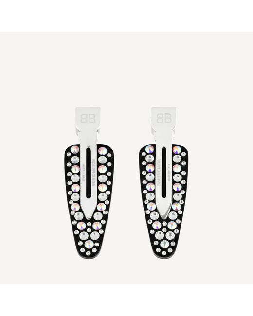 Balenciaga Black Salon Bb Clip Set 2