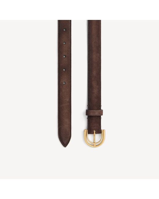 Balenciaga Brown Rodeo Belt