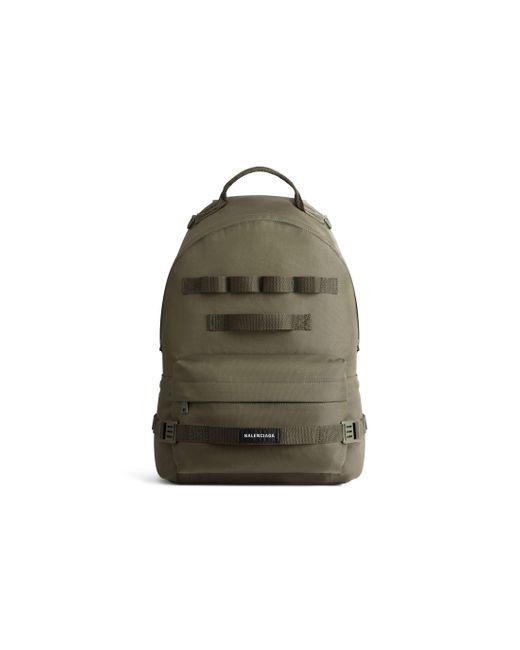 Balenciaga Green Army Medium Multicarry Backpack for men
