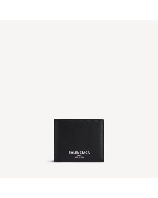 Balenciaga Black Under Armour Square Folded Wallet for men