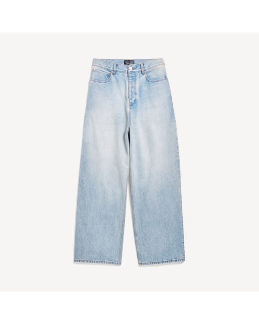 Balenciaga Blue Baggy Pants