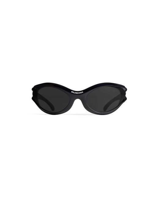 Balenciaga Dynamo round sonnenbrille in Black für Herren