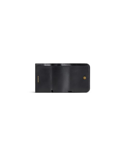 Balenciaga Black Monaco Mini Wallet