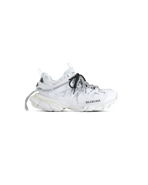 Balenciaga White Track Trail Laces Sneaker for men