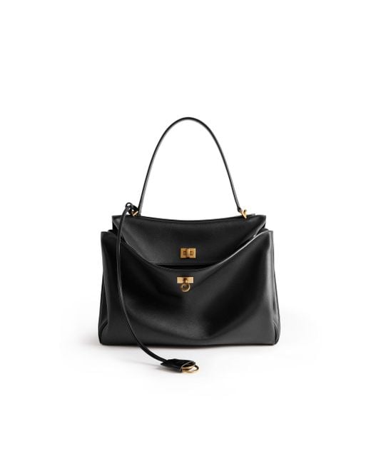 Balenciaga Black Rodeo Medium Handbag