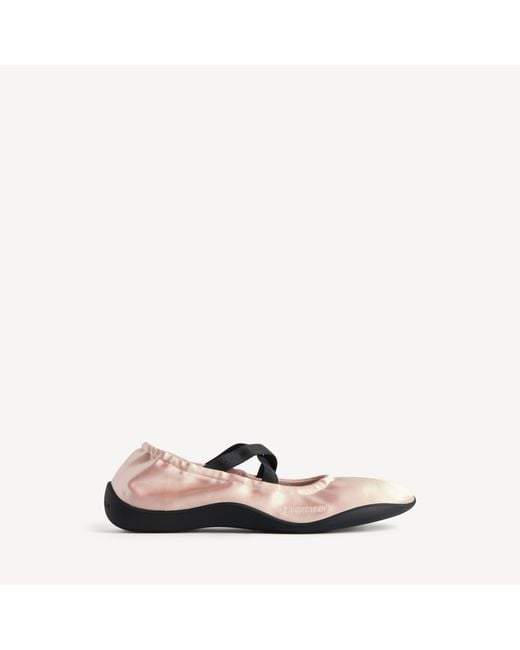 Balenciaga Pink Shibuya Flat Ballerina