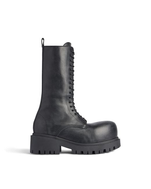 Stivali Stomper di Balenciaga in Black da Uomo