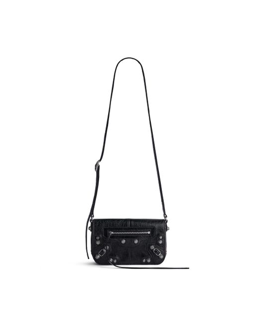 Balenciaga Black Le Cagole Mini Flap Bag