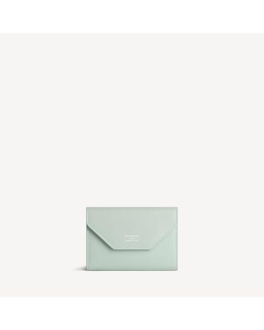 Balenciaga Green Envelope Key Case With Split Ring