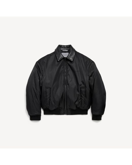 Bomber Cocoon Balenciaga de hombre de color Black